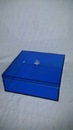 壓克力藍色單層收納盒